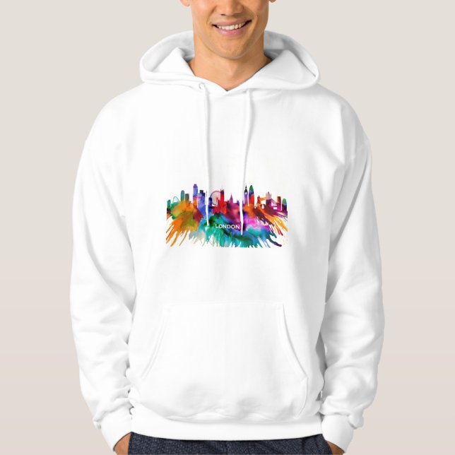 London Skyline Hoodie (Framsida)