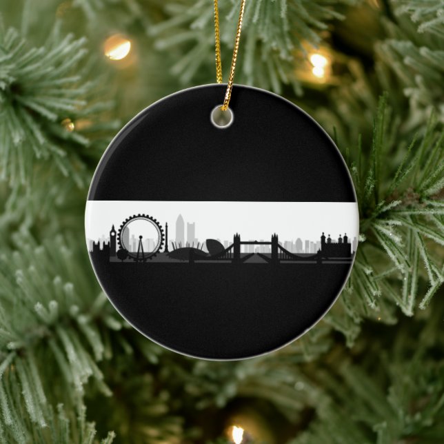 London Skyline Ornament (Träd)