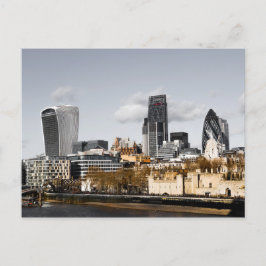 London Skyline Panorama-gåva Poster Helg Vykort