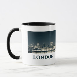 London Skyline Panorama Urban Souvenir Gift Mugg