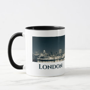 London Skyline Panorama Urban Souvenir Gift Mugg