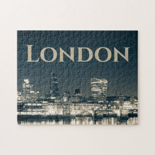 London Skyline Panorama Urban Souvenir Gift Pussel