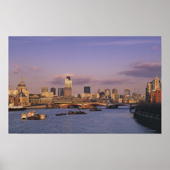London Skyline Poster (Framsidan)