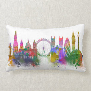 London Skyline - Rainbow Lumbarkudde