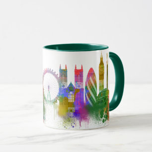 London Skyline - Rainbow Mugg