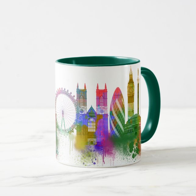 London Skyline - Rainbow Mugg (Framsida höger)
