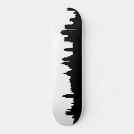 London skyline silhouette cityscape skateboard bräda 20,5 cm