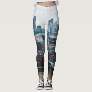 London Skyline: St. Paul's Aerial View Leggings