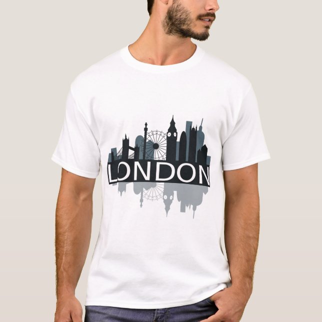 London Skyline T Shirt (Framsida)