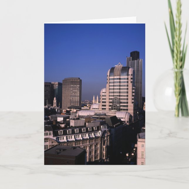 London Skyline Tack Kort (Framsida)