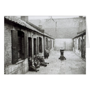 London Slums Hälsningskort