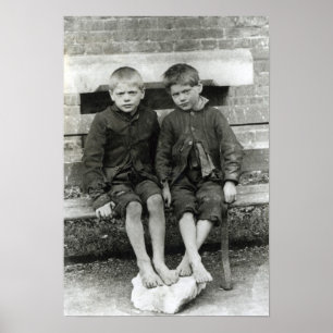 London Slums, pojkarna Poster