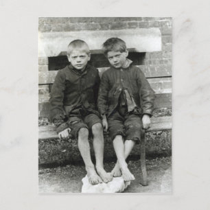 London Slums, The Boys Vykort