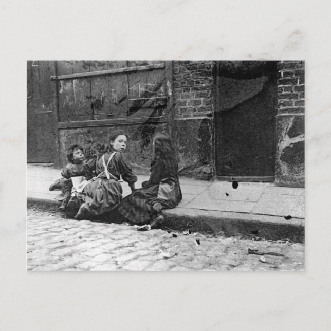 London Slums, Twine Court Vykort (Framsida)