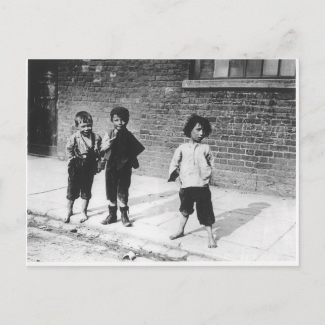 London Slums Vykort (Framsida)