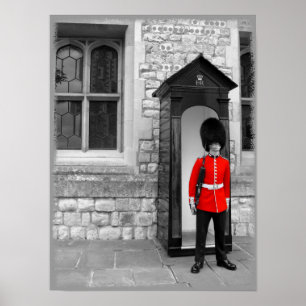London soldat på paradaffischen poster