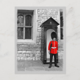 London Soldier Parad Vykort
