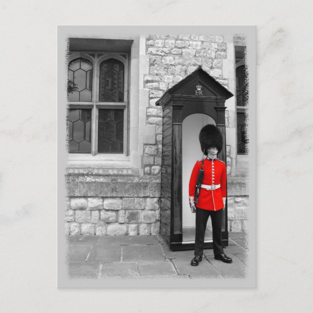 London Soldier Parad Vykort (Framsida)