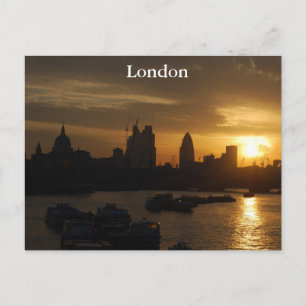 London Soluppgång Postkort Vykort
