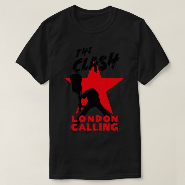 London som kallar konflikt T-Shirt (Design framsida)