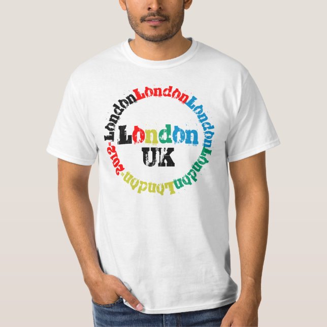 London. Sommar 2012. T-shirt (Framsida)