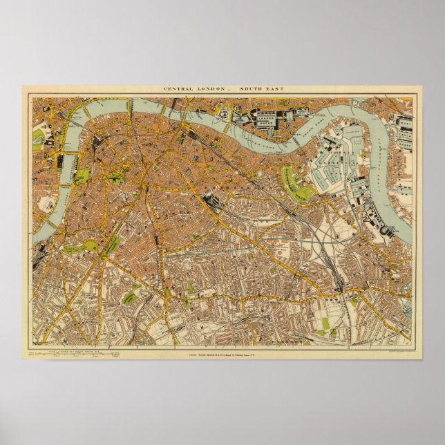 London Southeast Poster (Framsidan)