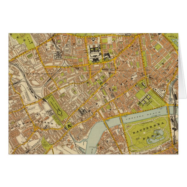 London Southwest Hälsningskort (Framsidan Horizontal)