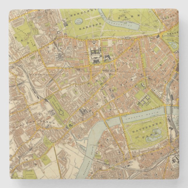 London Southwest Stenunderlägg (Framsidan)