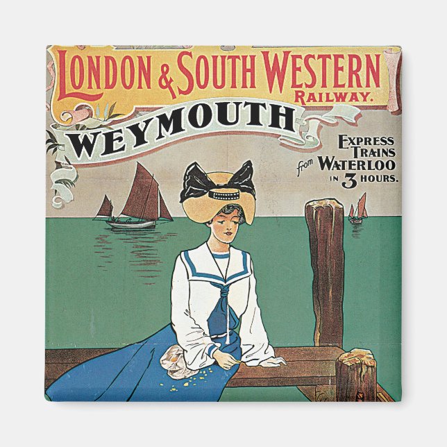 London & Southwest ~ Weymouth Magnet (Framsidan)