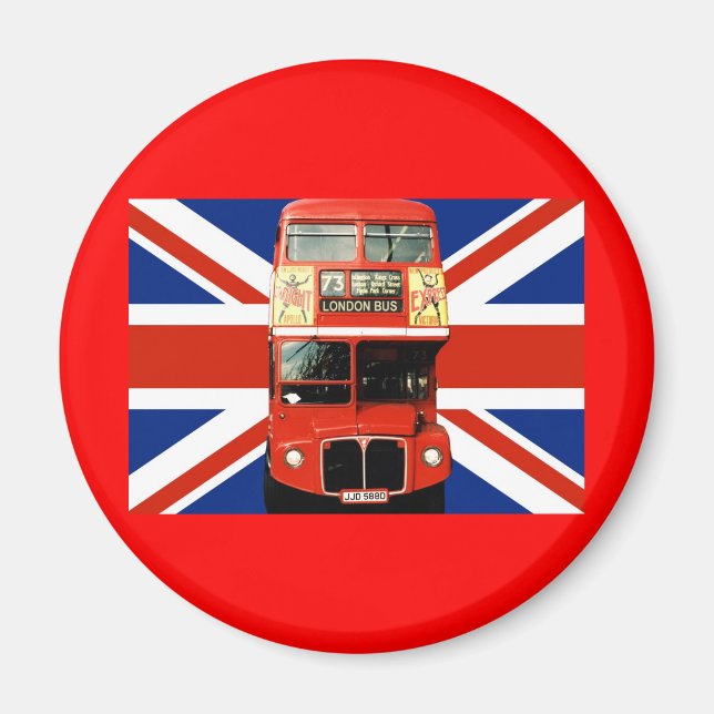 London Souvenir Fridge Magnet 3 (Framsidan)