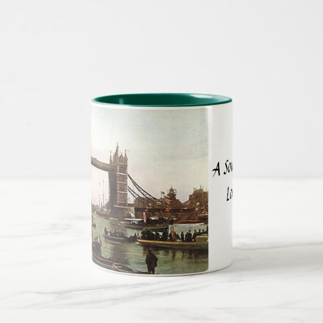 London Souvenir Mugg - Torn Bridge (Center)