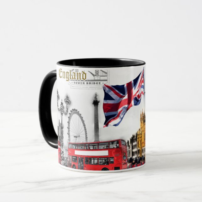 London souvenirmugg mugg (Framsida vänster)