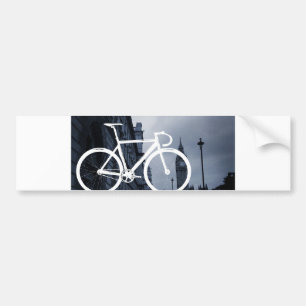 London spårar cykeln bildekal