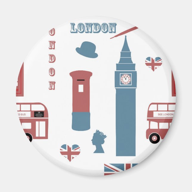 London Speciell Magnet (Framsidan)