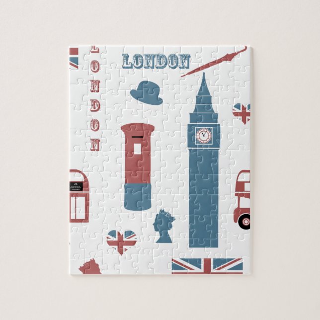 London Speciell Pussel (Vertikal)