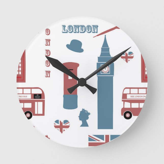 London Speciell Rund Klocka (Framsida)
