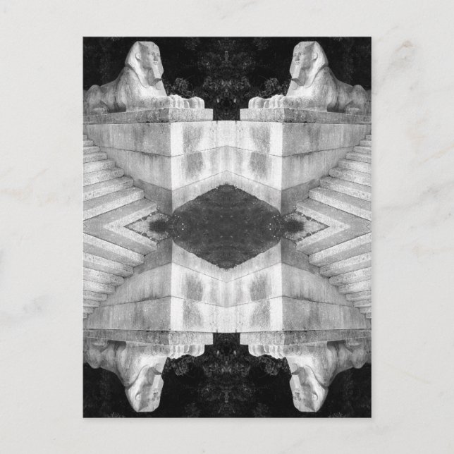London Sphinx Vykort (Framsida)