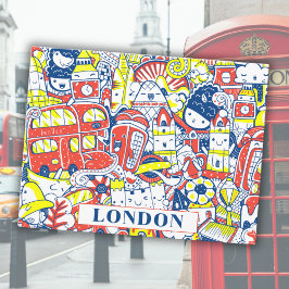 London Stad England Turist Resa Barn Vykort