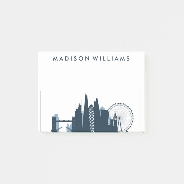 London stadshorisont post-it block (Framsida)