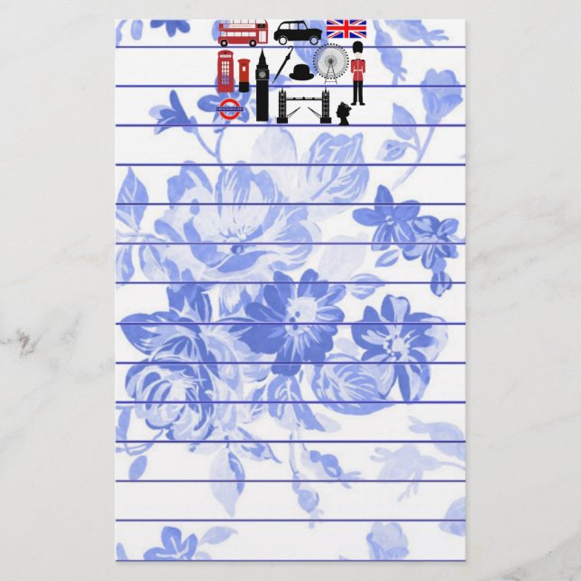 London Stationery Brevpapper (Framsida)