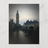 London - stora Ben vykort