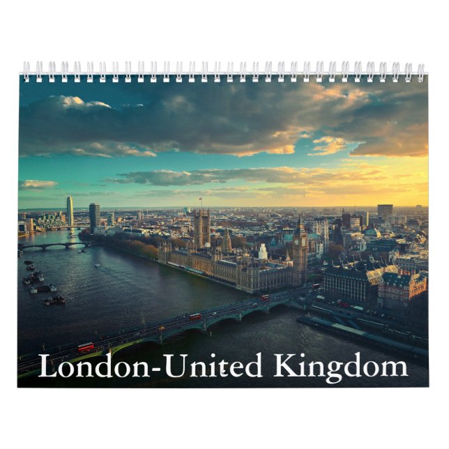 London-Storbritannien Kalender (Omslag)