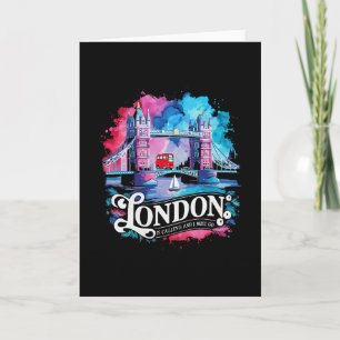 London Storbritannien Resa Semester Jag älskar Lon Kort