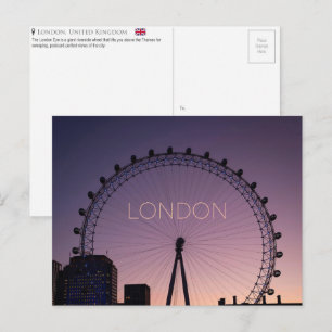 London, Storbritannien Resebrevkort Vykort