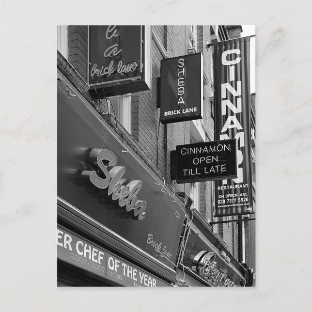 London Stores Vykort (Framsida)