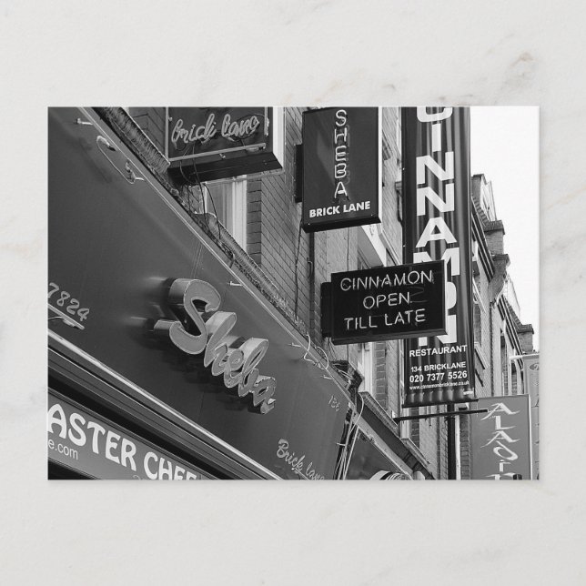 London Stores Vykort (Framsida)