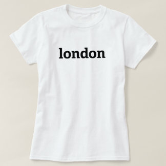 London Street Style T-shirt för kvinnor