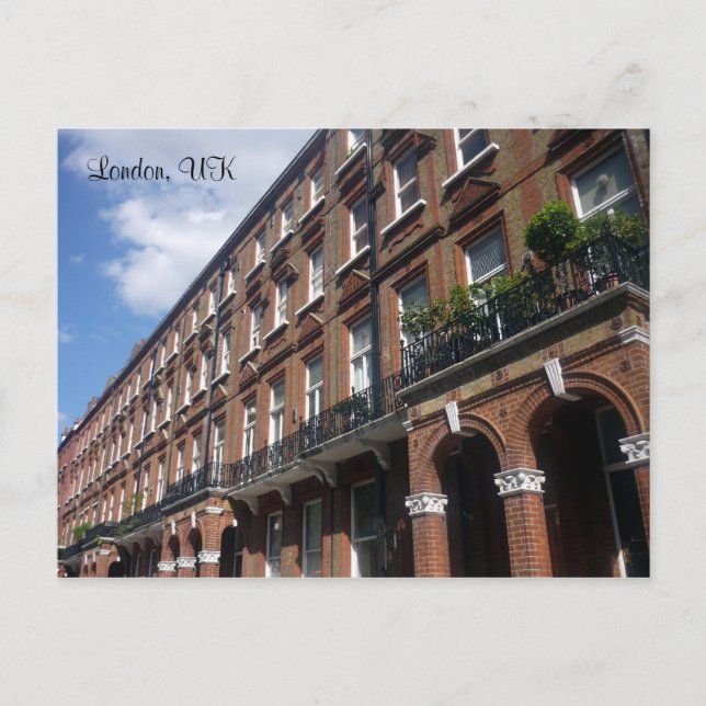 london street vykort (Framsida)