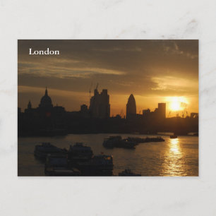 London Sunrise Vykort