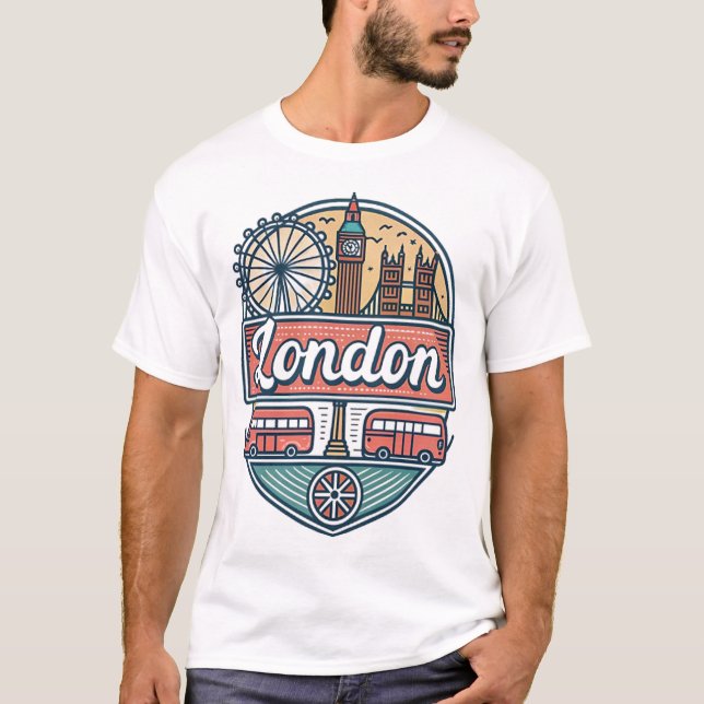 LONDON T SHIRT (Framsida)